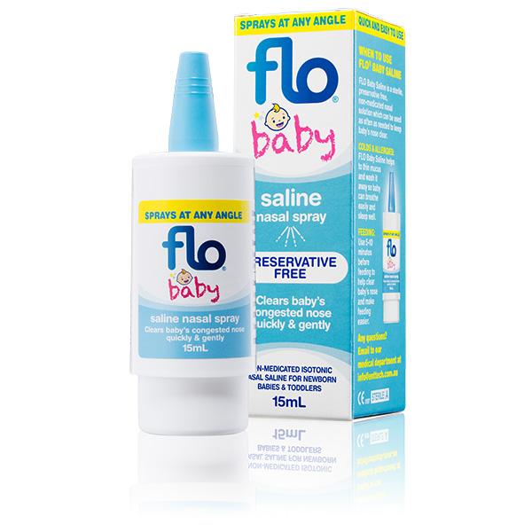 Flo Baby Saline Spray 15mL - Vital Pharmacy Supplies