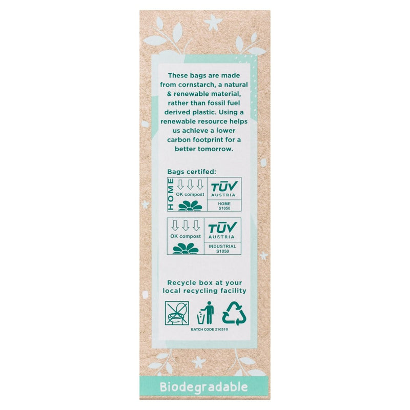 Gaia Natural Baby Biodegradable Nappy Bags 50pack - Vital Pharmacy Supplies