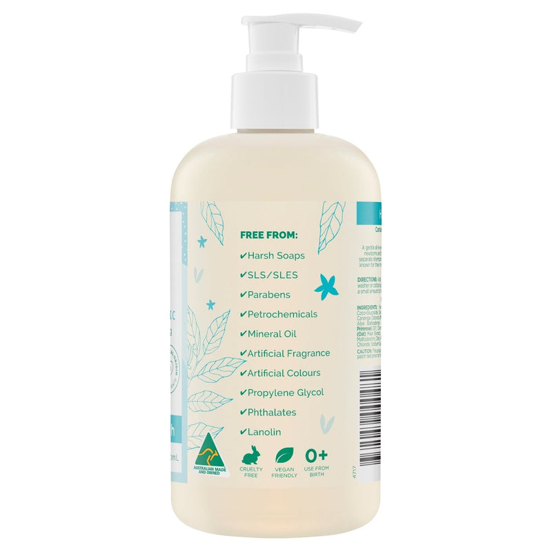 Gaia Natural Baby Hair & Body Wash 500mL - Vital Pharmacy Supplies
