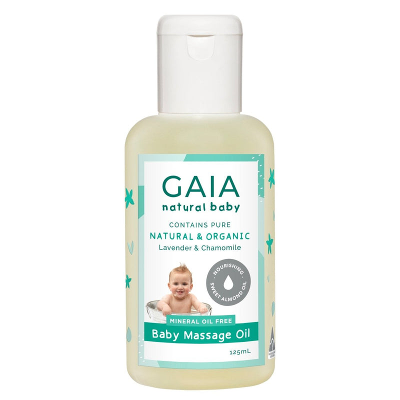Gaia Natural Baby Massage Oil 125mL - Vital Pharmacy Supplies