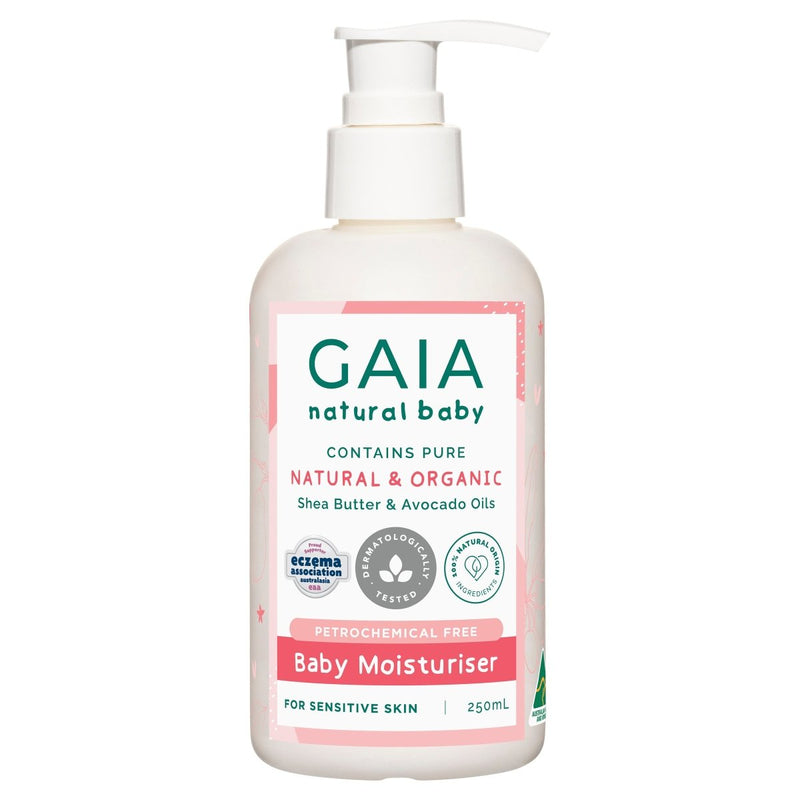 Gaia Natural Baby Moisturiser 250mL - Vital Pharmacy Supplies