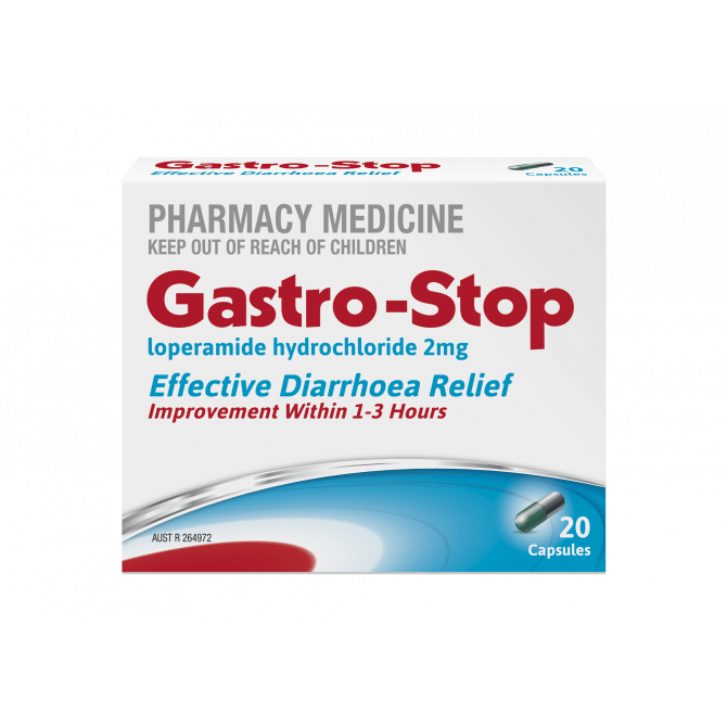 Gastro-Stop 20 Capsules - Clearance - Vital Pharmacy Supplies