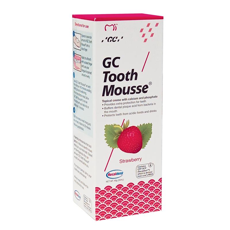 GC Tooth Mousse Strawberry 40g - Vital Pharmacy Supplies