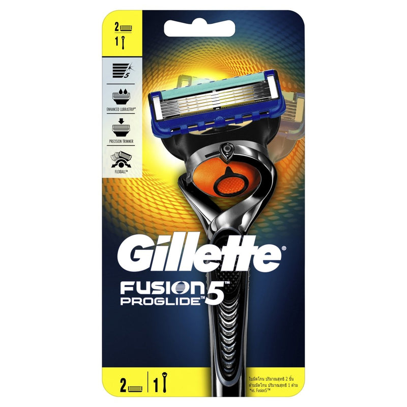 Gillette Fusion ProGlide Manual Flexball Shaving Razor Pack & 1 Blade Refill - Vital Pharmacy Supplies