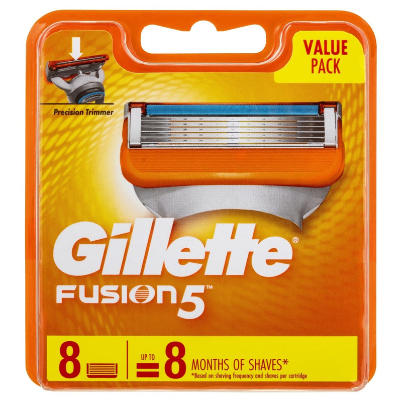 Gillette Fusion5 Cartridges 8 Pack - Vital Pharmacy Supplies