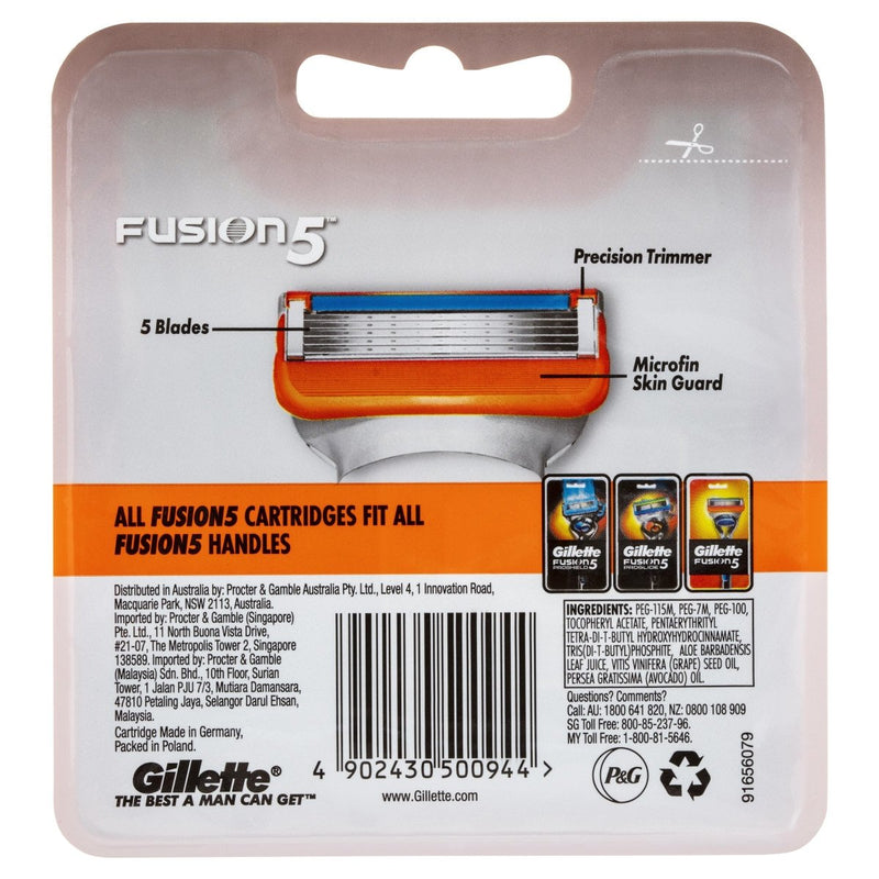 Gillette Fusion5 Cartridges 8 Pack - Vital Pharmacy Supplies