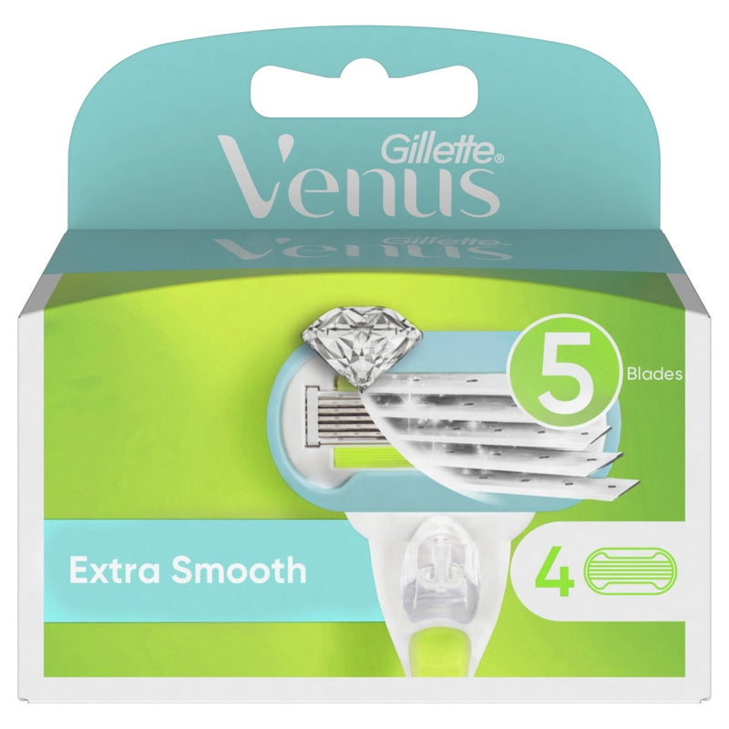Gillette Venus Extra Smooth Sensitive Cartridge 4 Pack - Vital Pharmacy Supplies