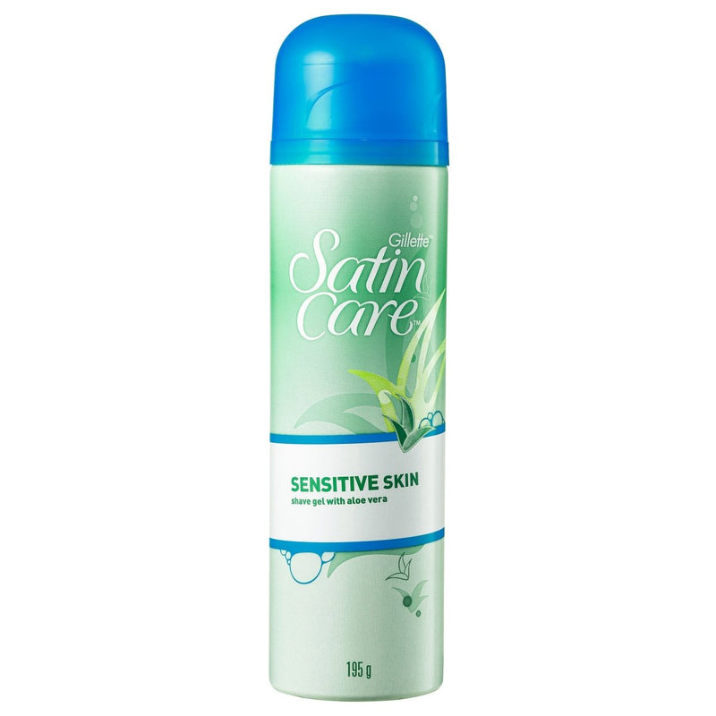 Gillette Venus Satin Care Sensitive Skin Shaving Gel 195g - Vital Pharmacy Supplies