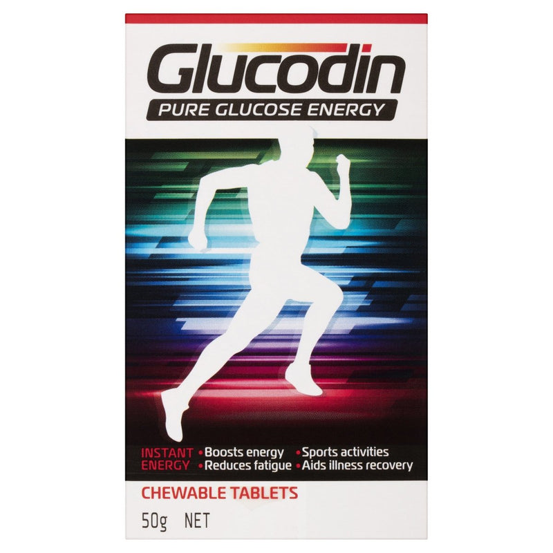 Glucodin Pure Glucose Energy Chewable Tablets 50g - Vital Pharmacy Supplies