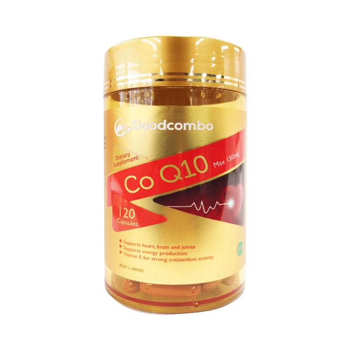 Goodcombo Co Q10 Max 150mg 120 Capsules - Vital Pharmacy Supplies