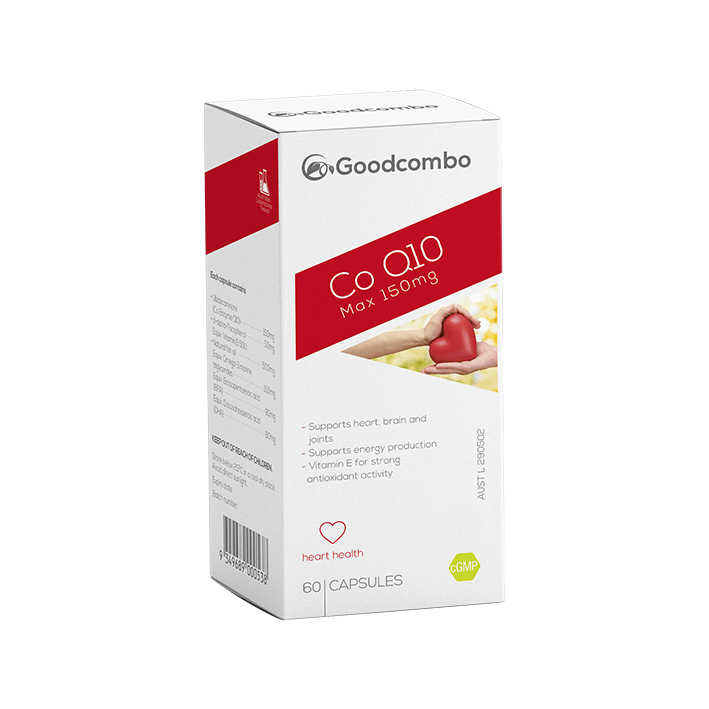 Goodcombo Co Q10 Max 150mg 60 Capsules - Vital Pharmacy Supplies