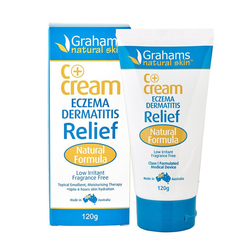 Grahams Natural C+ Eczema & Dermatitis Cream 120g - Vital Pharmacy Supplies
