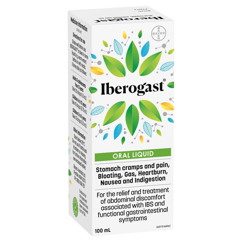 Iberogast Functional Digestive Symptom Relief Herbal Liquid 100mL - Vital Pharmacy Supplies