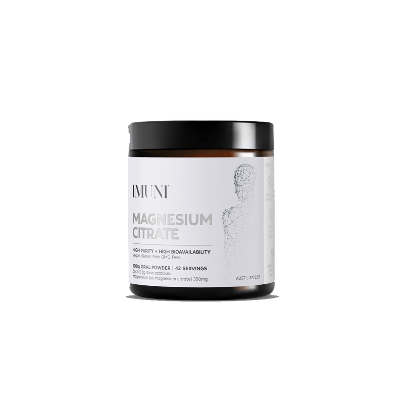 IMUNI Magnesium Citrate Powder 100g - Vital Pharmacy Supplies