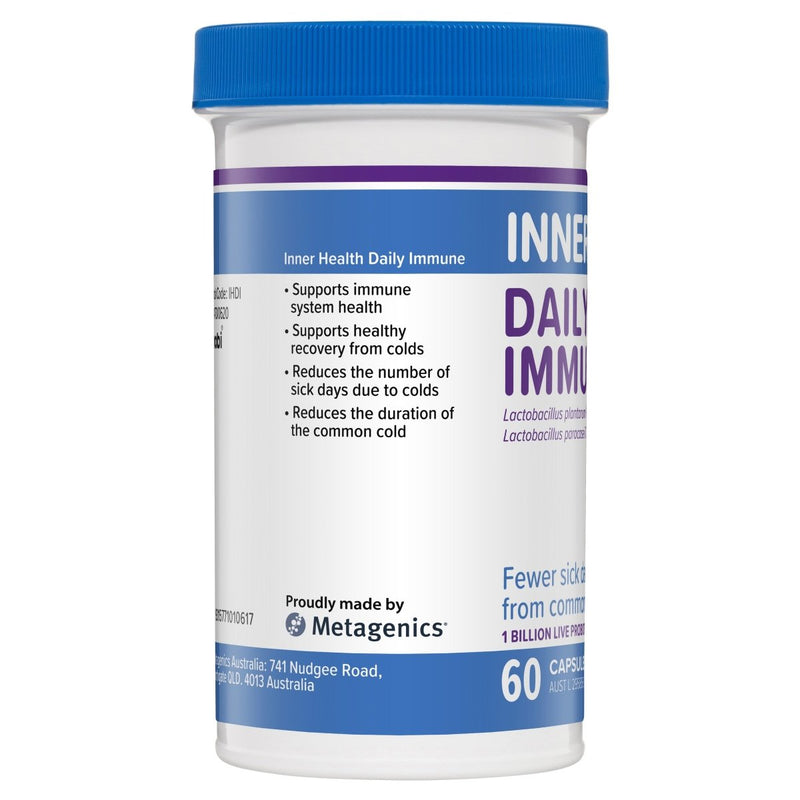 Inner Health Daily Immune 60 Capsules - Vital Pharmacy Supplies