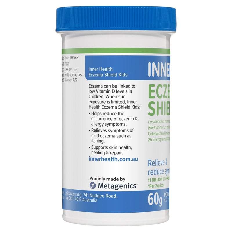 Inner Health Eczema Shield Kids 60g Powder - Vital Pharmacy Supplies