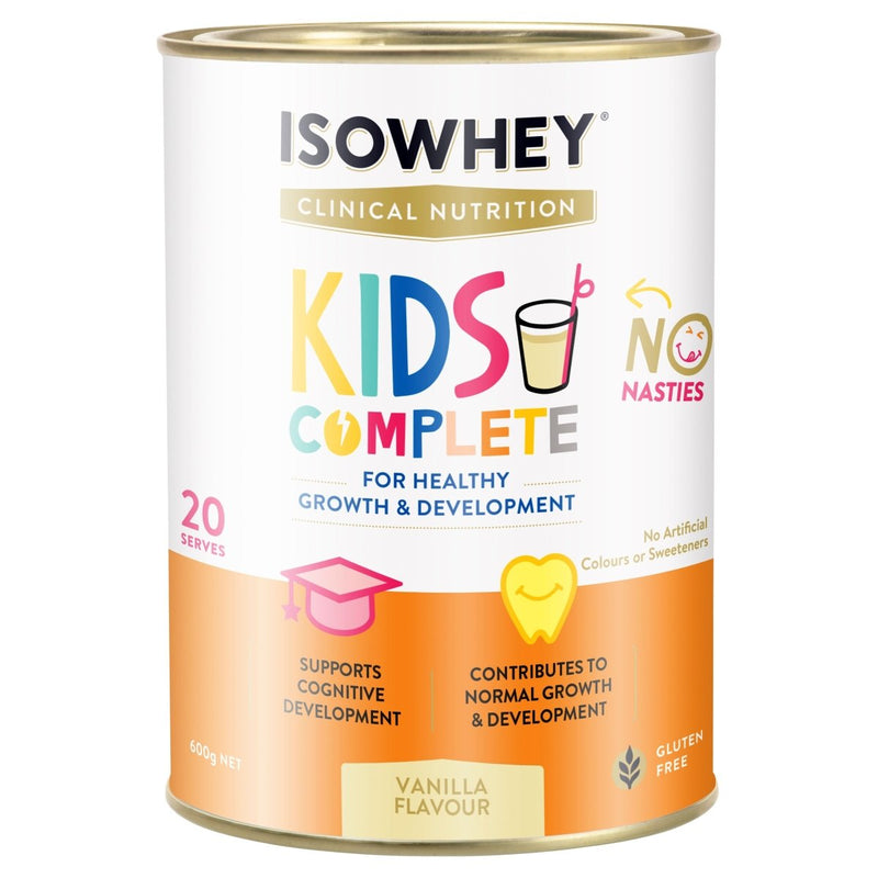Isowhey Clinical Kids Vanilla 600g - Vital Pharmacy Supplies