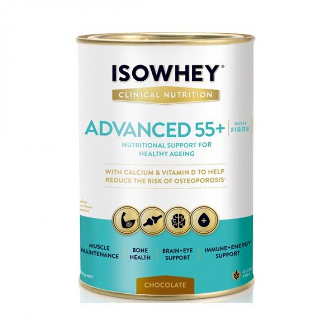 IsoWhey Clinical Nutrition Advanced 55+ Chocolate 400g - Vital Pharmacy Supplies