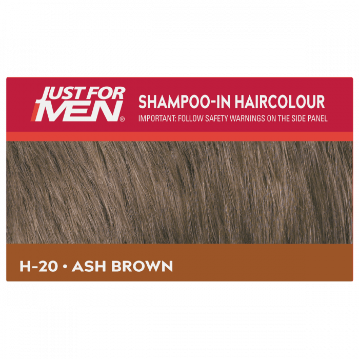 Just For Men Shampoo-In Hair Colour Ash Brown - Vital Pharmacy Supplies