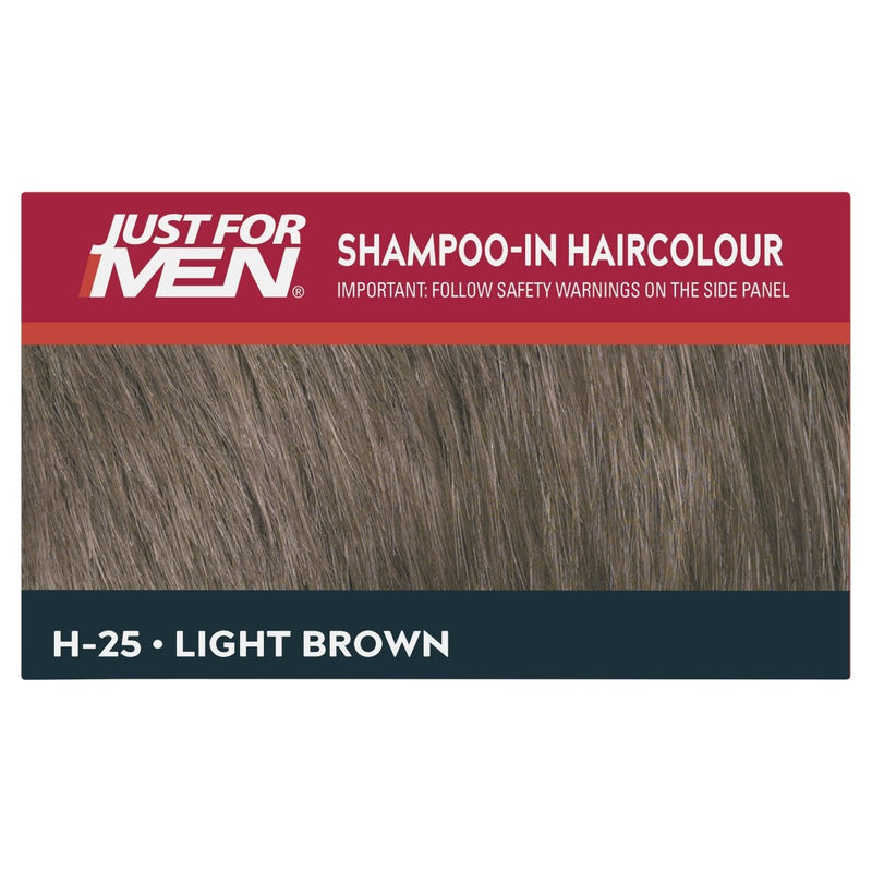 Just For Men Shampoo-In Hair Colour Light Brown - Vital Pharmacy Supplies
