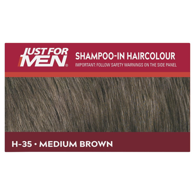 Just For Men Shampoo-In Hair Colour Medium Brown - Vital Pharmacy Supplies