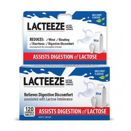LACTEEZE 120 Tablets - Vital Pharmacy Supplies