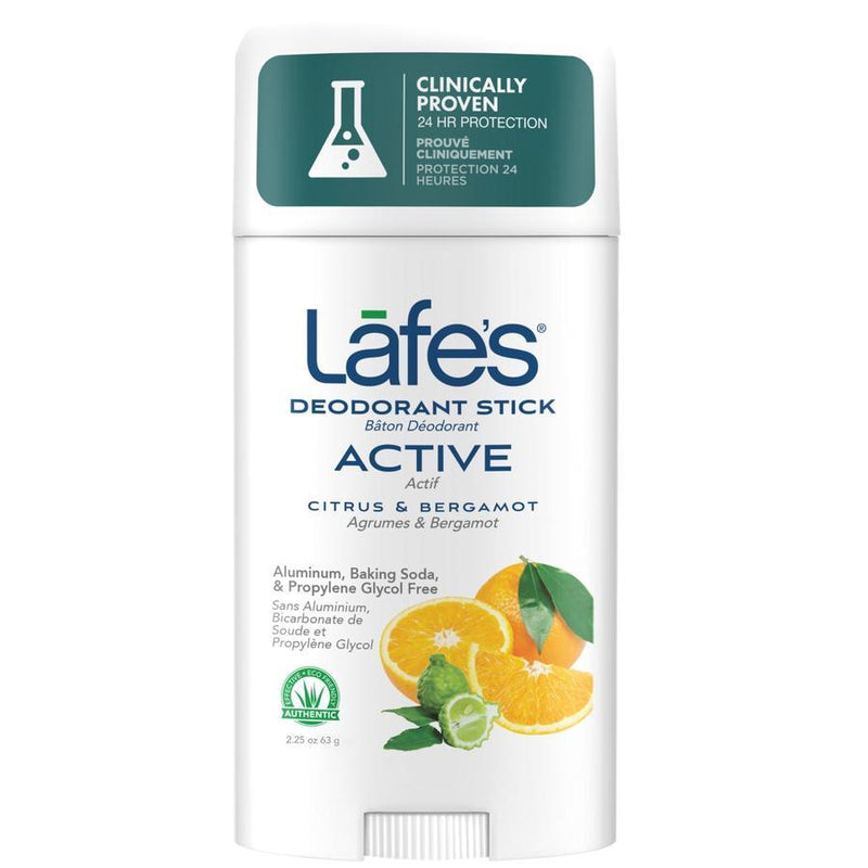 Lafe's Active Deodorant Twist-Stick 64g - Vital Pharmacy Supplies
