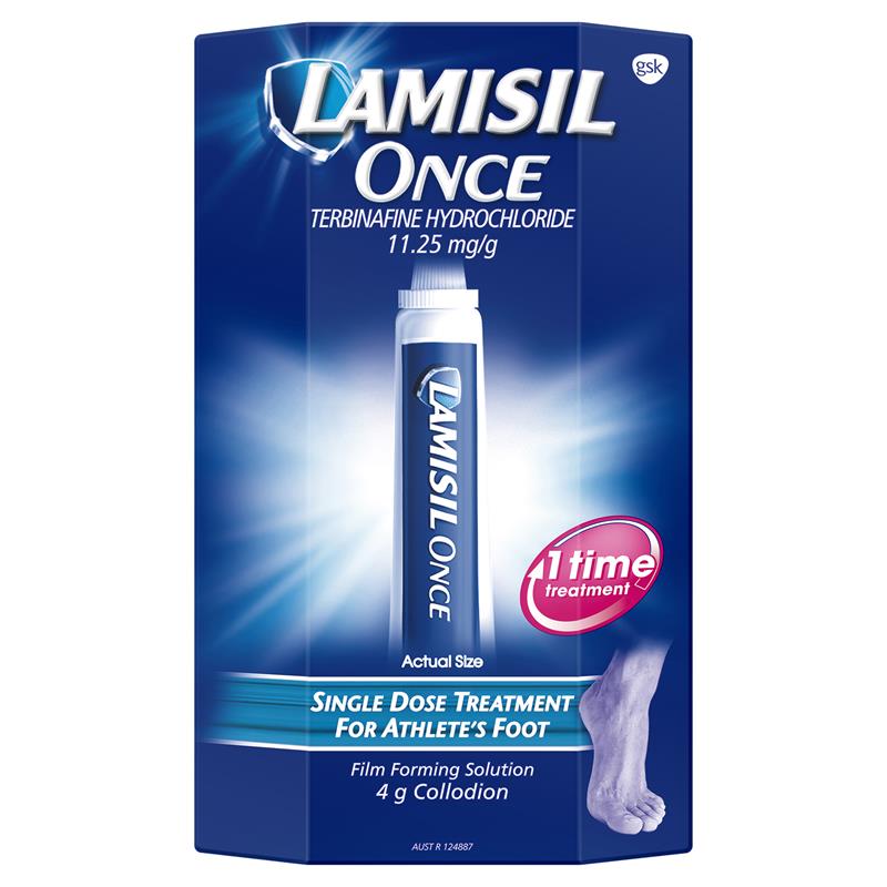 Lamisil Once Film Forming Solution 4g - Vital Pharmacy Supplies
