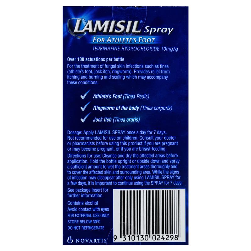 Lamisil Spray 15mL - Vital Pharmacy Supplies