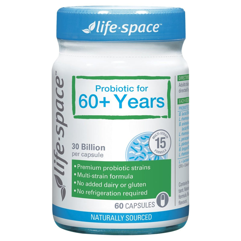 Life-Space Probiotic 60+ Years Capsules 60 Pack - Vital Pharmacy Supplies