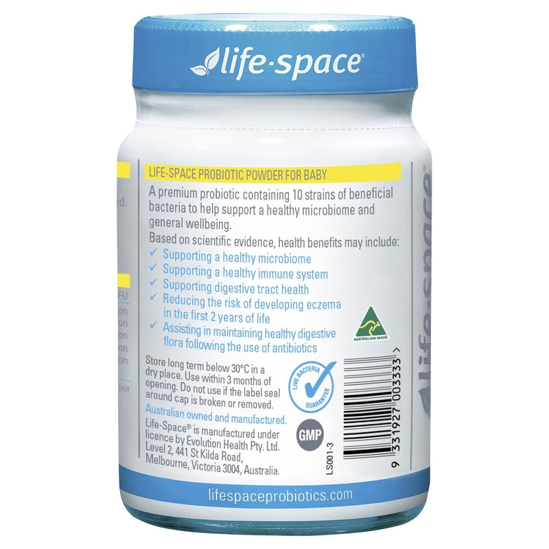 Life-Space Probiotic Powder for Baby 60g - Vital Pharmacy Supplies