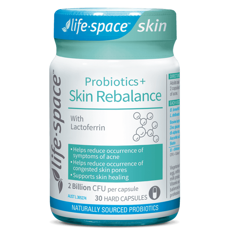 Life-Space Probiotics+ Skin Rebalance 30 Capsules - Vital Pharmacy Supplies