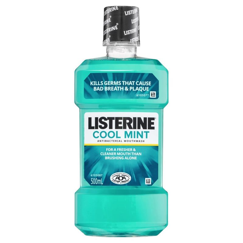 Listerine Cool Mint Mouthwash 500mL - Vital Pharmacy Supplies