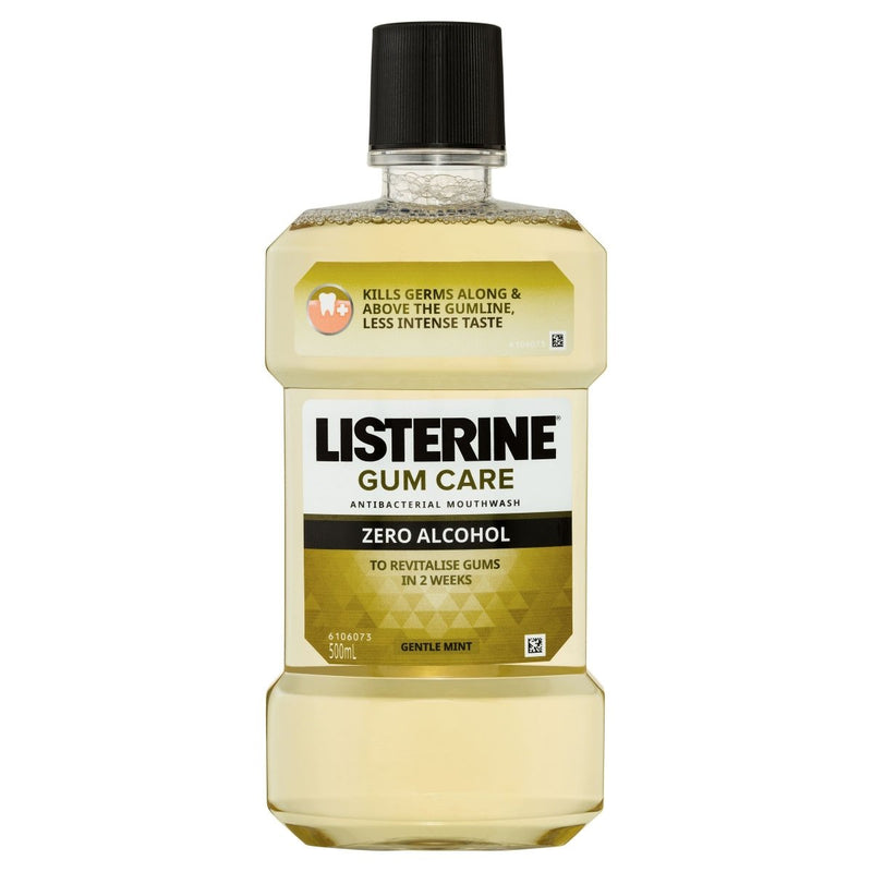 Listerine Gum Care Zero Alcohol Mouthwash 500mL - Vital Pharmacy Supplies