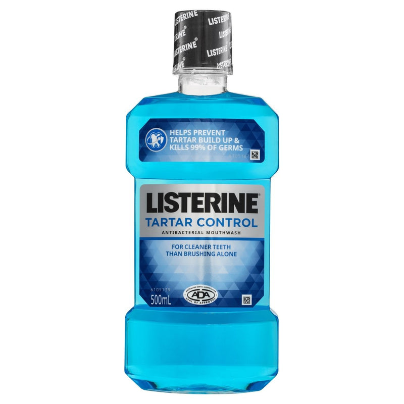 Listerine Tartar Control Mouthwash 500mL - Vital Pharmacy Supplies