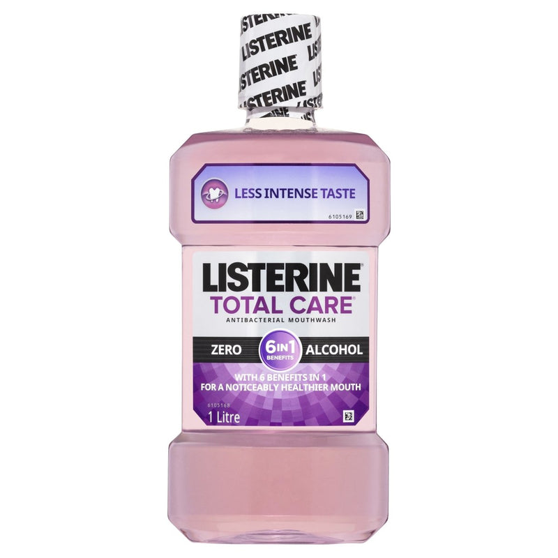Listerine Total Care Zero Alcohol 6 in 1 Mouthwash 1L - Vital Pharmacy Supplies
