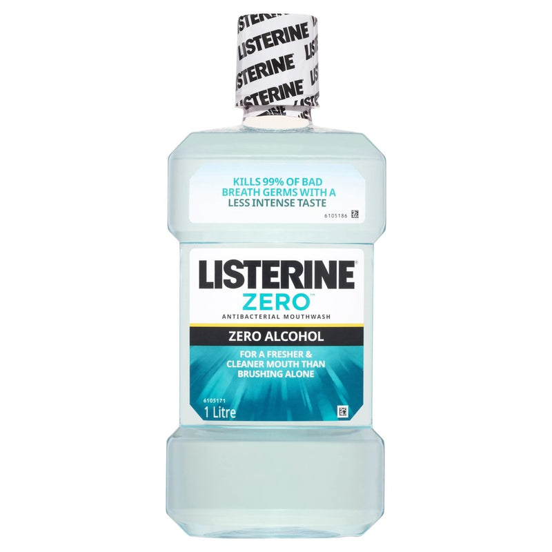 Listerine Zero Mouthwash 1L - Vital Pharmacy Supplies