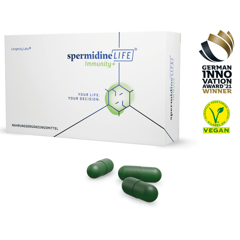 Longevity Labs+ SpermidineLIFE Immunity+ 60 Tablets