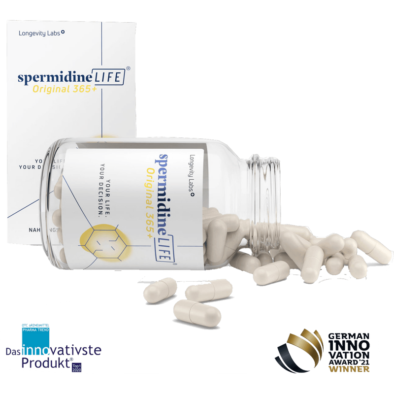 Longevity Labs+ SpermidineLIFE Original 365+ 60 Capsules