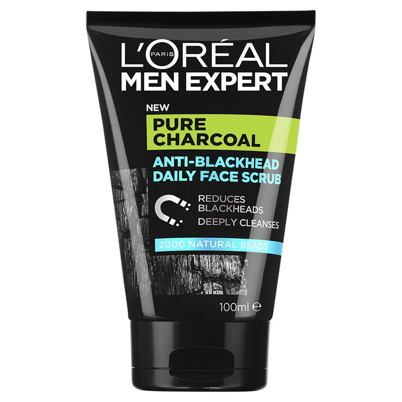 L'Oréal Paris Men Expert Pure Power Scrub 100mL - Vital Pharmacy Supplies