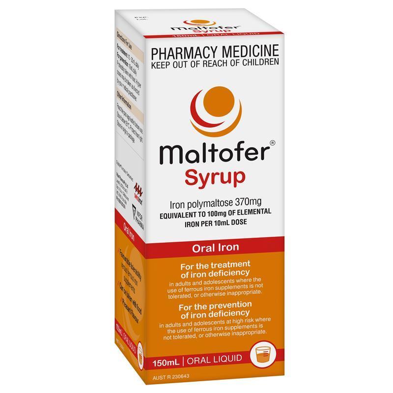 Maltofer Iron Syrup 150mL - Vital Pharmacy Supplies