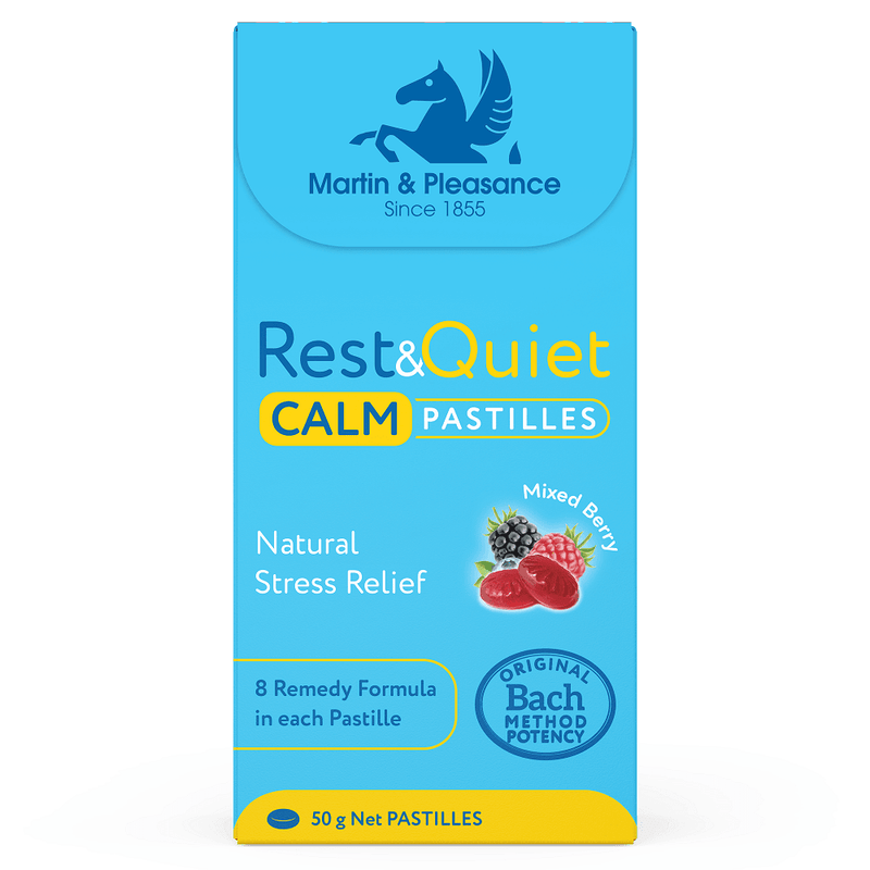 Martin & Pleasance Rest&Quiet Calm Mixed Berry Pastilles 50g - Vital Pharmacy Supplies