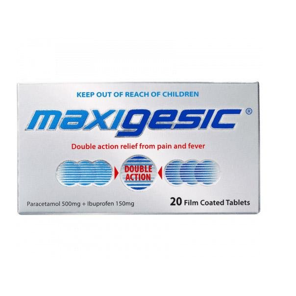 Maxigesic Tablet 12 Pack - Vital Pharmacy Supplies