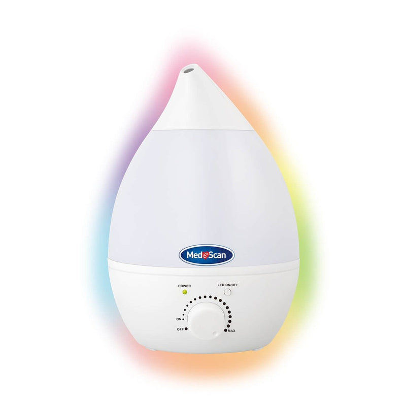 Medescan Rainbow Mist Ultrasonic Cool Mist Humidifier - Vital Pharmacy Supplies