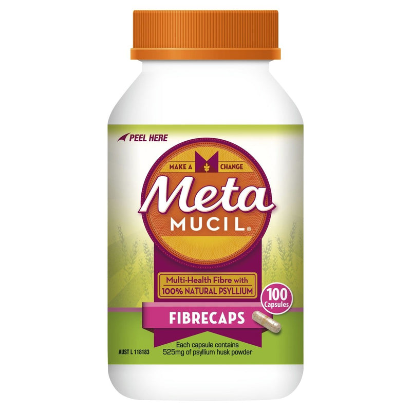 Metamucil Daily Fibre Supplement 100 Caps - Vital Pharmacy Supplies