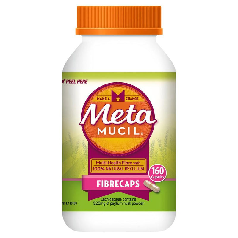 Metamucil Daily Fibre Supplement 160 Capsules - Vital Pharmacy Supplies