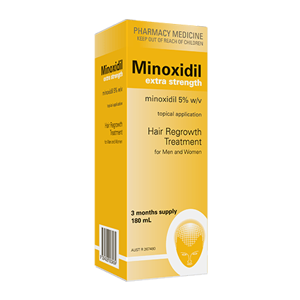 Minoxidil Extra Strength 5% 180mL