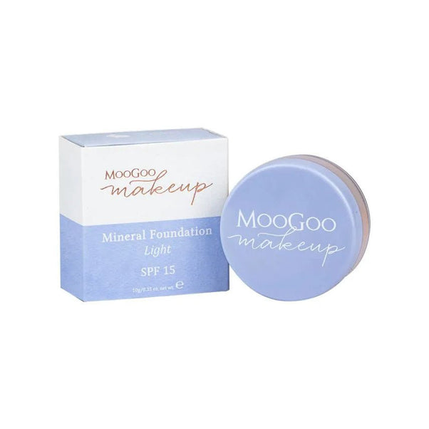 MooGoo Makeup Mineral Foundation Powder SPF15 10g - Vital Pharmacy Supplies