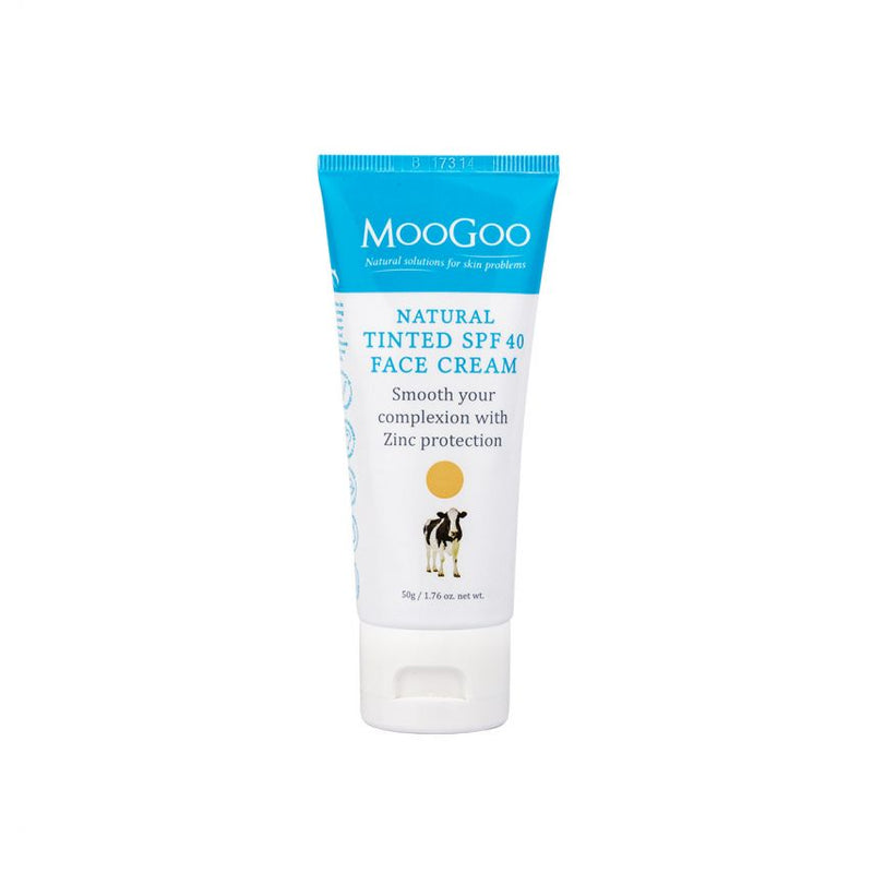 MooGoo SPF 40 Tinted Face Cream 50g - Vital Pharmacy Supplies