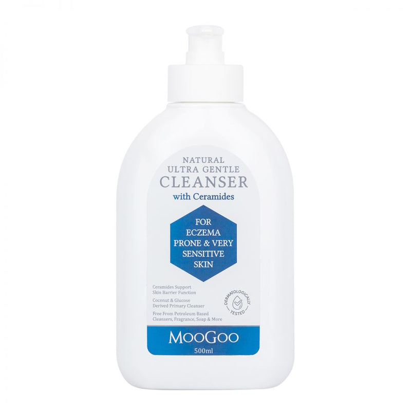 MooGoo Ultra Gentle Cleanser With Ceramides 500mL - Vital Pharmacy Supplies